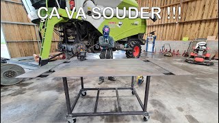 JE FABRIQUE MA TABLE DE SOUDURE !