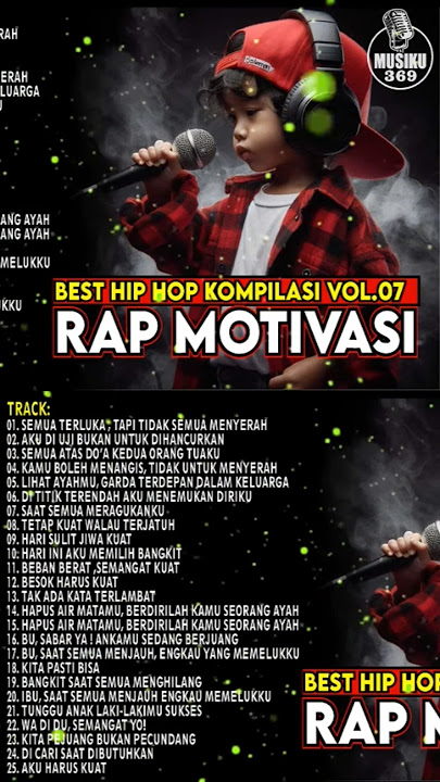 kompilasi musik hip hop Rap motivasi#motivasihidup #lagurapterbaik #musikindonesia #rapmotivasi