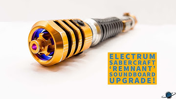 An Electrum Sabercraft ‘Remnant’ Upgraded with Proffie!