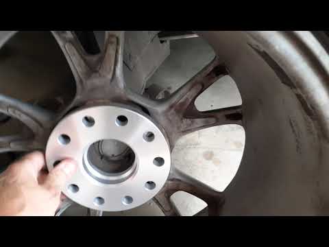05 Porsche Boxster 987 wheel spacer instsall - YouTube