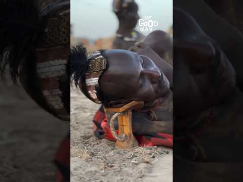 Wood Pillow From Omo Valley Africa #shorts