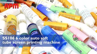 SS106 Auto Soft Tube Screen Printer | Automatic Printing for Cosmetic Soft Tubes screenshot 1