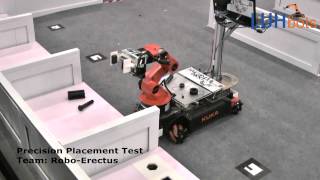 RoboCup 2015 - RoboCup@work - Precision Placement Test - Robo-Erectus