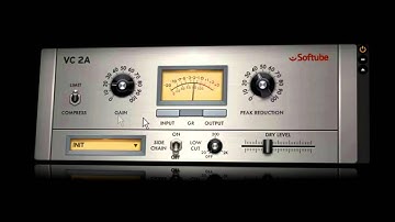 Native Instruments / Softube | Vintage Compressor - VC 2A ON DRUMS