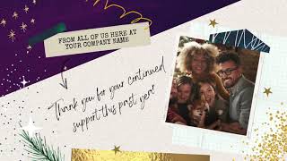 Happy New Year Digital Card - Add you Company Name and Logo to this card screenshot 5