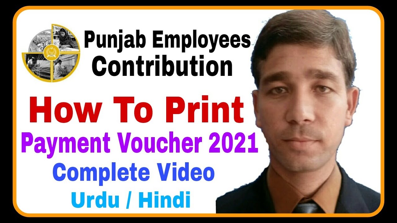 How To Print Payment Voucher In Pessi Social Security Mai Payment 