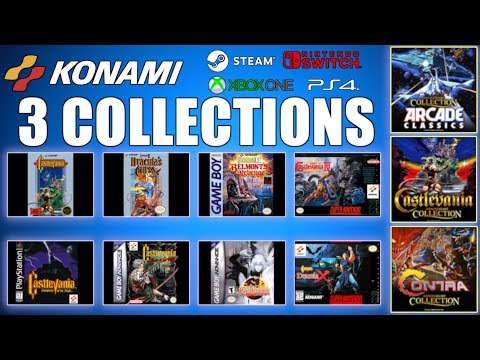 Konami 50th Anniversary Collections (MORE THAN GAMES) Castlevania, Contra & Arcade Classics