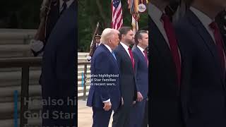 Trump delivers Memorial Day speech #Shorts Wealth