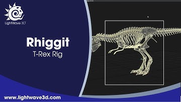 Lightwave 3D T Rex Rig