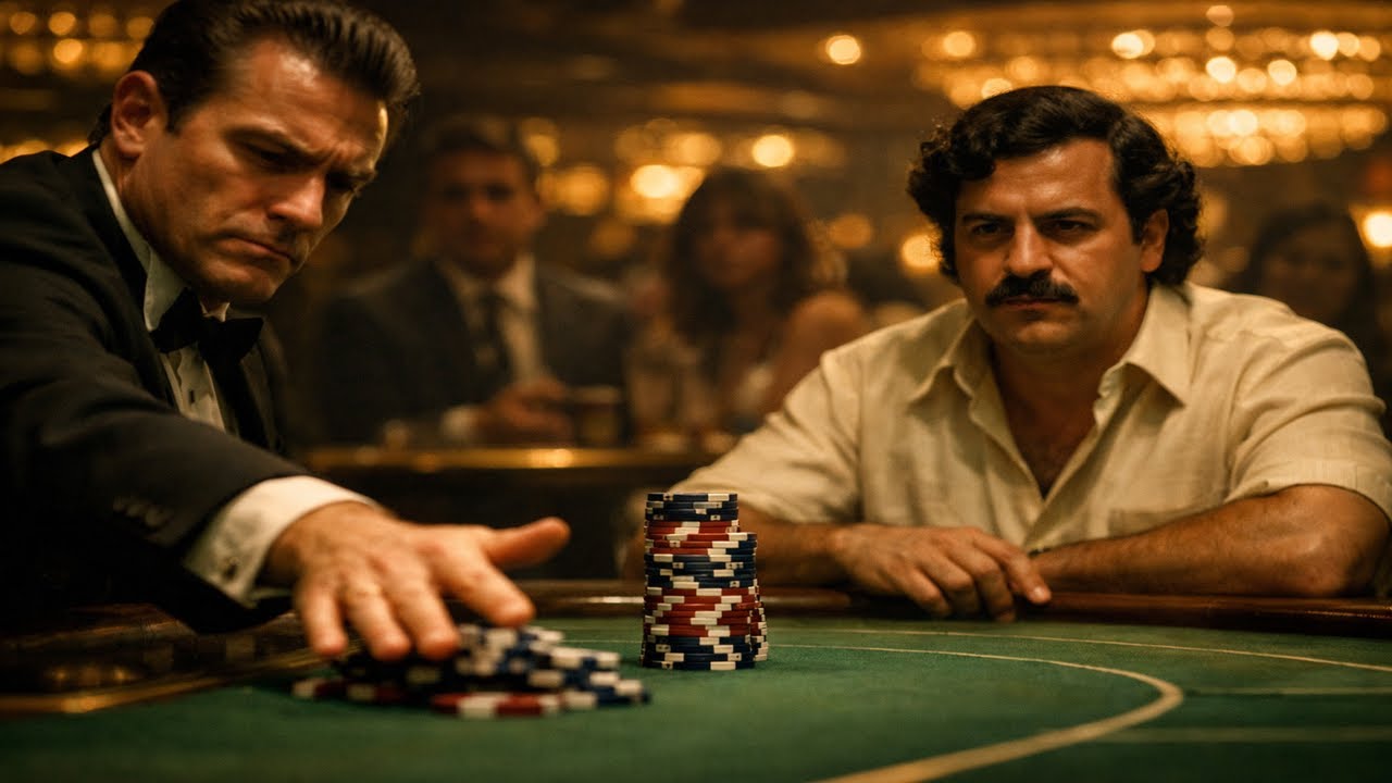 “Guarde su dinero” respondió el DEALER del casino a Escobar… despertó al Patrón.