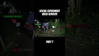 SOCIAL EXPERIMENT VERSI HORROR PART 7 | KUNTILANAK LUCU BIKIN NGAKAK #shortvideo