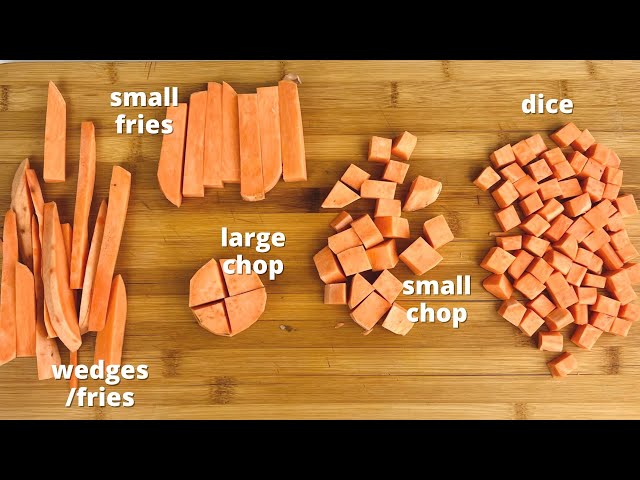 How to Cut Sweet Potatoes: All Styles Described (with Video) – HDMD Knives