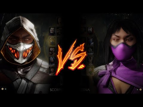 Mortal Kombat 11 - Scorpion Vs. Mileena (VERY HARD)