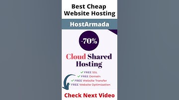 Where to Get Cheap Website Hosting - Best Affordable Hosting Services #short