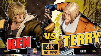 SF6 Ken Vs MOTW Terry - FATAL FURY COTW 4K 60FPS Match