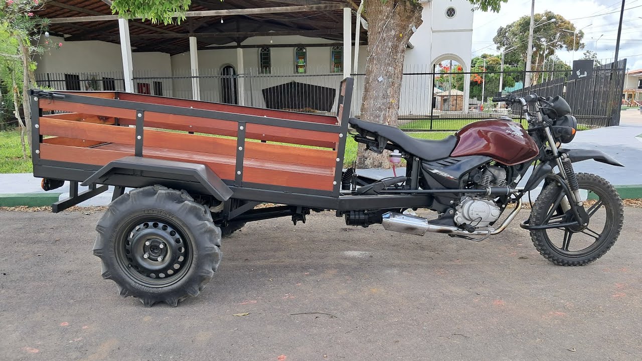 Triciclo com diferencial de Chevette!