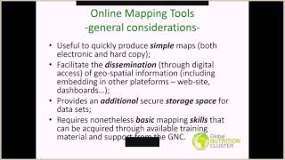 Online Mapping Tools