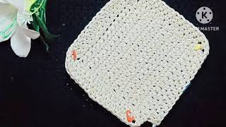 أسهل واسرع حقيبة كروشيه  للمبتدئينCrochet bag/Bolso de crochet/Bolsa de crochê/Tas rajutan
