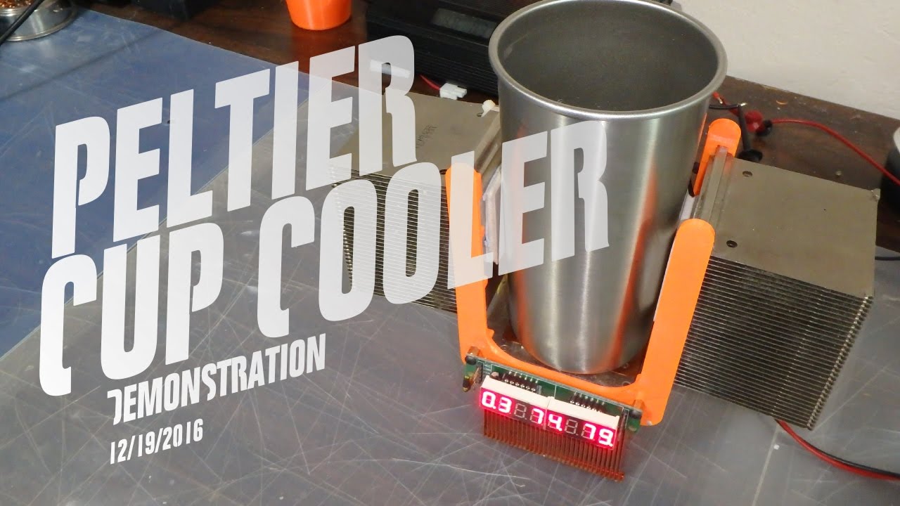 Thermoelectric Cup Cooler YouTube