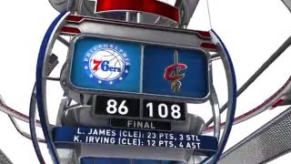 Philadelphia 76Ers Vs Cleveland Cavaliers- December 20,2015