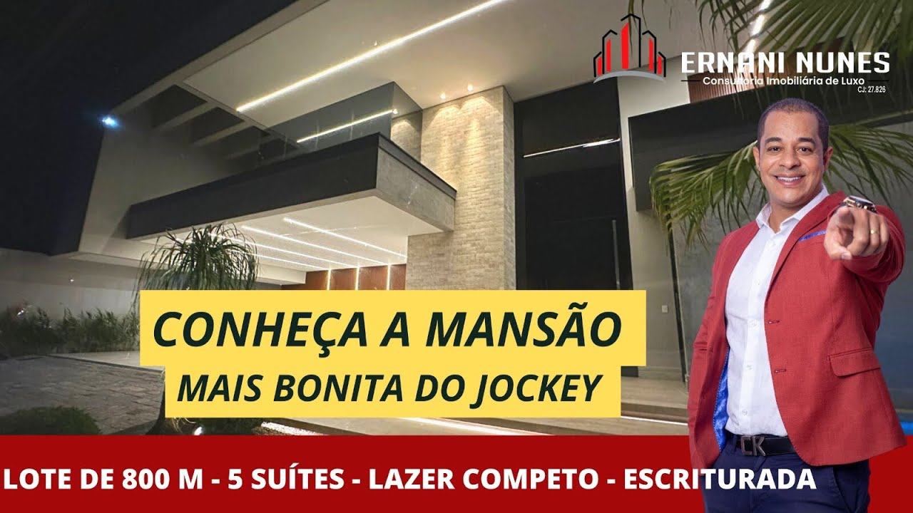 CONHEÇA A MANSÃO MAIS BONITA DO JOCKEY - MANSÃO DUBAI - JOCKEY RUA 1