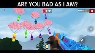 Bottle Shooting Games: FPS Army Gun Training Field screenshot 2