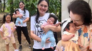 Pauleen Luna Ganito Pala Ka-Hands-ON sa mga ANAK nasi Tali at Baby Mochi | Vic Sotto Family Sotto ❤️