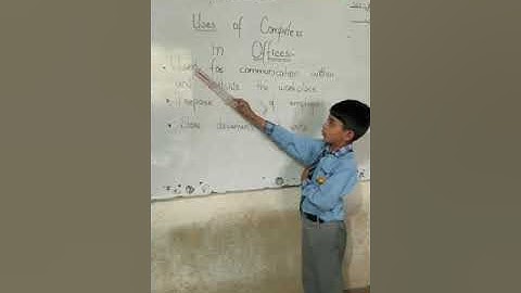 Uses of computer.Gujrat Public School Dhamthal More Karinwala Sr:171