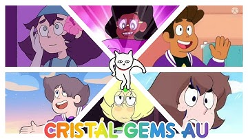 cristal gems AU || Steven Universe ⭐||Sterocraft Universe ⭐