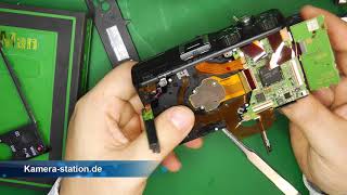 Austausch Sony DSC-HX50 HX60 Austausch xx defekt lens Kaputt Objektiv Reparartur | Kamera-Station.de