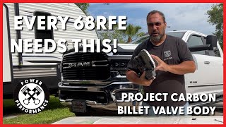 Project Carbon 68RFE Billet Valve Body Review. A Must Have Upgrade for Every Ram Cummins Owner!