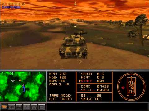 Armored Fist 2 - MS DOS gameplay