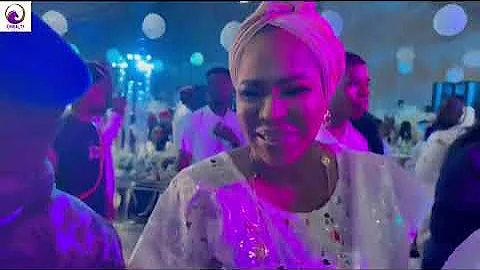 FAITHIA BALOGUN SHOWS RESPECT TO KINGS AND COLLEAGUES AT AN EVENT