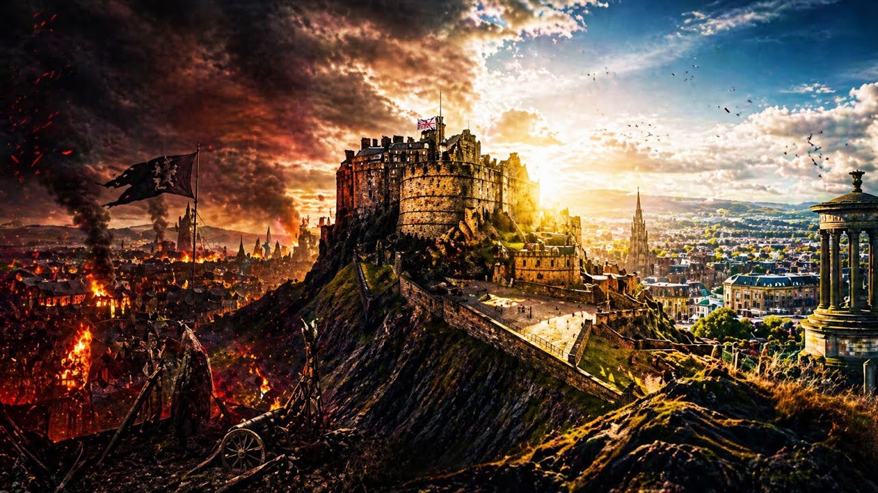 Edinburgh in 5 Minutes | 10,000 Years of History Explained (AI Documentary)