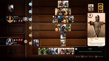 The Witcher 3 Gwent me vs Gremist for Skellige Style
