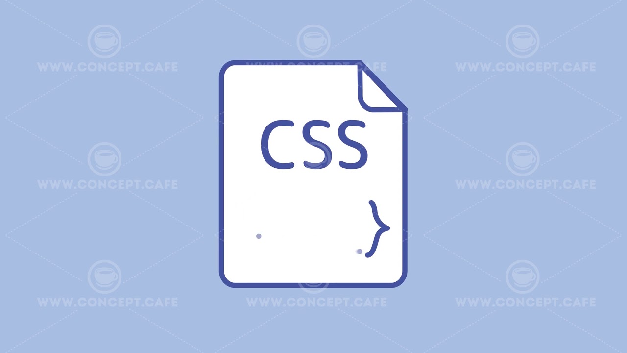 CSS line icon on the Alpha Channel - YouTube