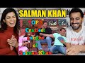 Top 5 craziest laughing moments of salman khan  reaction