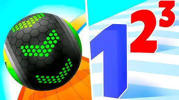 Going Balls | Number Master - All Level Gameplay Android,iOS - NEW UPDATE GAME