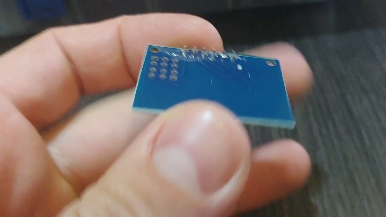 TTP224 Arduino 4 - way Capacitive Digital Touch Sensor - YouTube