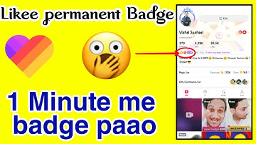 Likee new permanent badge 😱😱😱 | Eid badge? | Indian badges | Likee par badge kaise le 😱😱😱