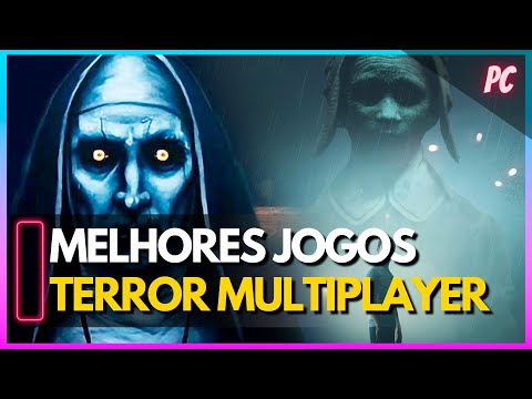 TOP 7 JOGOS DE TERROR ONLINE MULTIPLAYER DA STEAM 2022! 