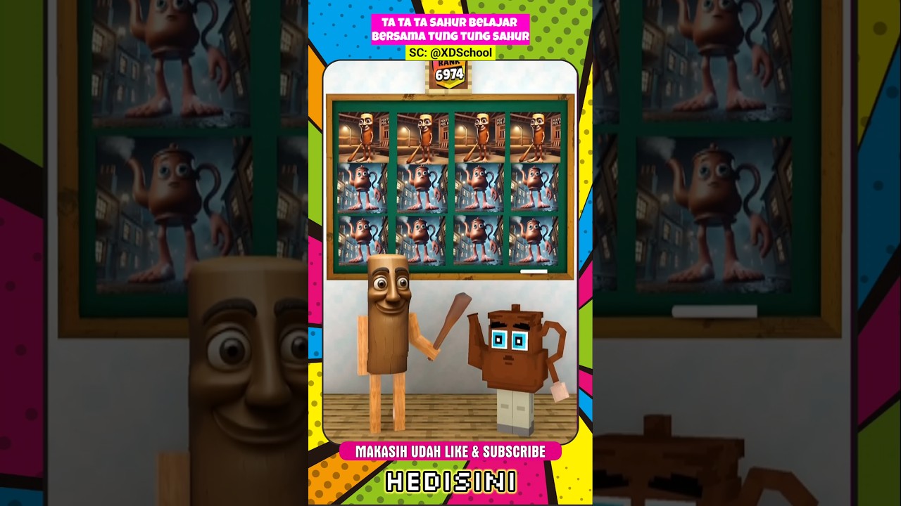 tung tung sahur ngajarin ta ta ta sahur 