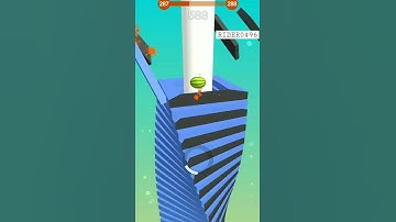 Stack Ball level 287 | android,iOS gameplay | #Shorts #Games offline games |RIDER0496