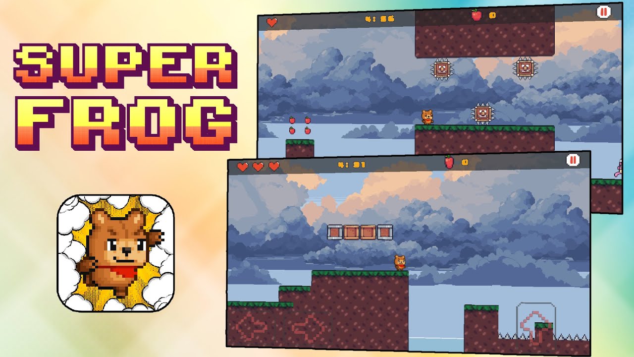 Super Frog || Construct 3 Game Template || Source code - YouTube