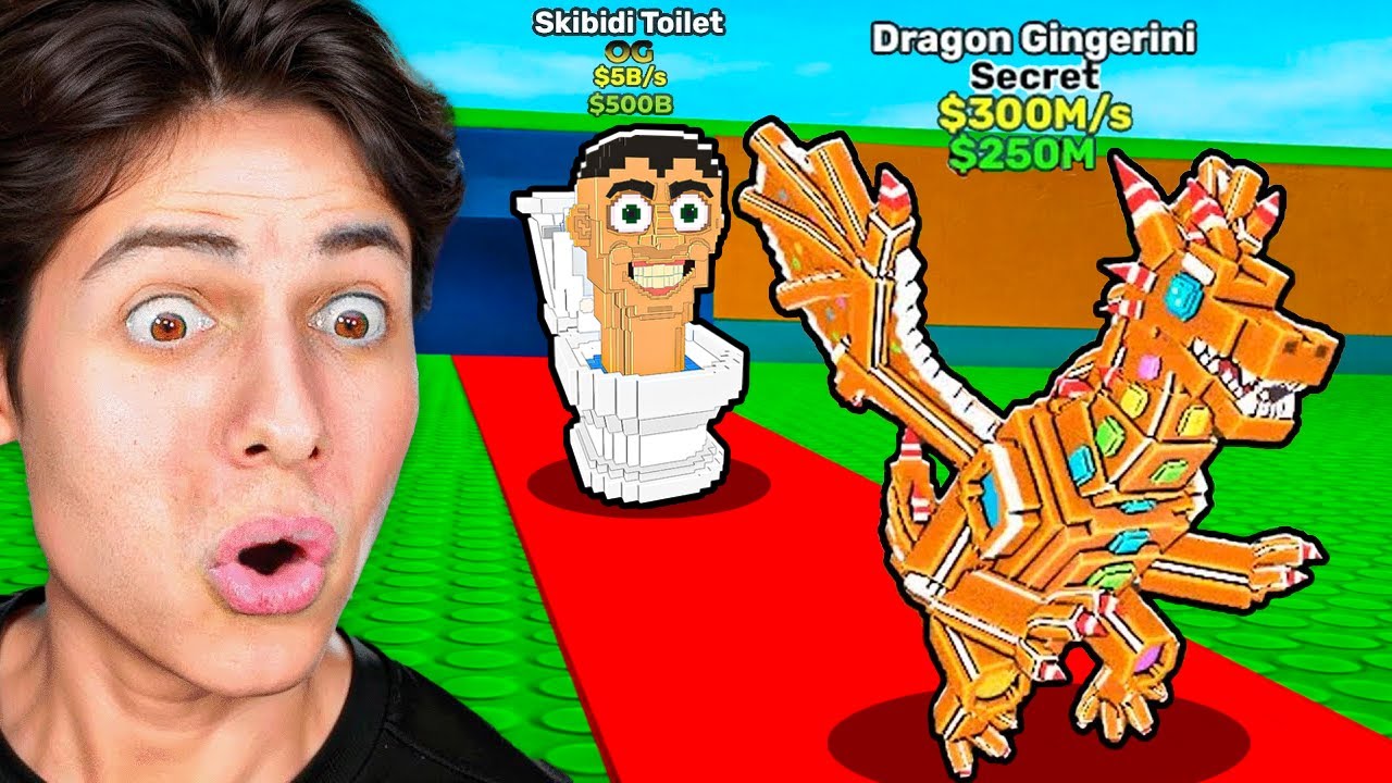 J'ai Volé Les Nouveaux BRAINROTS De L'évent PAIN D'ÉPICE ! (steal a brainrot)