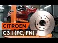 How to change front brake discs / front brake rotors on CITROEN C3 1 (FC, FN) [TUTORIAL AUTODOC]