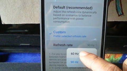 how to change refresh rate in poco m6 5g mobile
