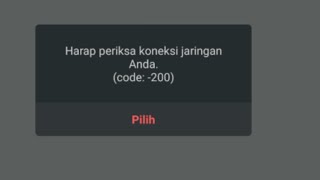 Mengatasi jaringan Erorr 200 Di kin master menggunakan Pshipone screenshot 1