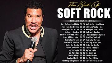 Soft Rock Hits 70s 80s 90s Full Album 📀 Lionel Richie, Chicago, Rod Stewart, Lobo , Bee Gee