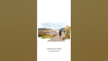 Landscape collage #landscapearchitecture #collage #landscapedesign